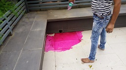 waterproofing in action